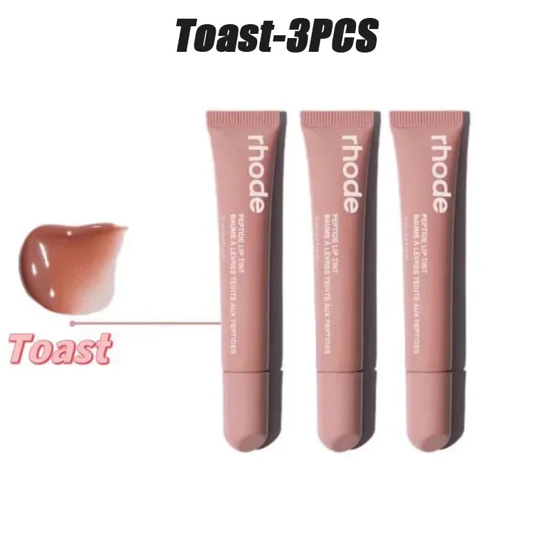 New Lip Balm Phone Case Lip Gloss Long-lasting Moisturizing Liquid Lipstick Toast Espresso Raspberry jelly Transparent Lip Glaze