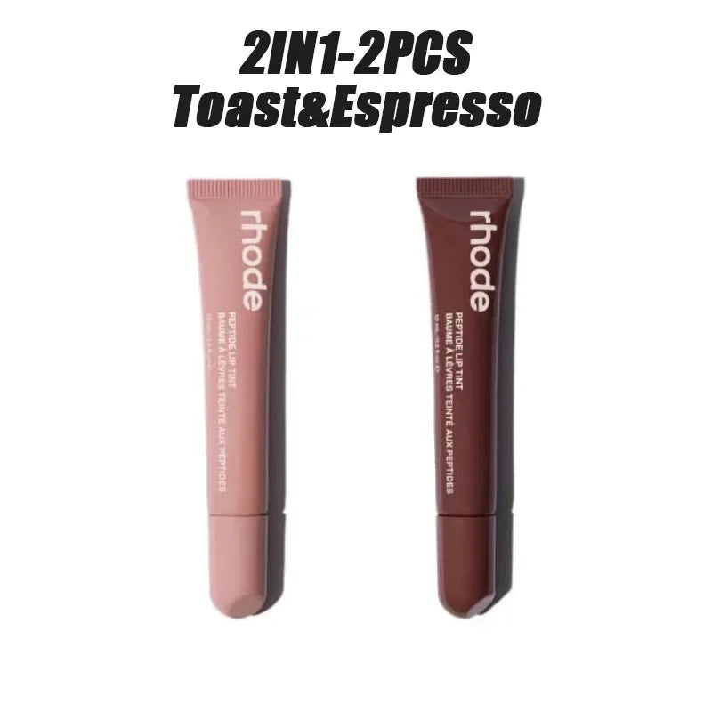 New Lip Balm Phone Case Lip Gloss Long-lasting Moisturizing Liquid Lipstick Toast Espresso Raspberry jelly Transparent Lip Glaze