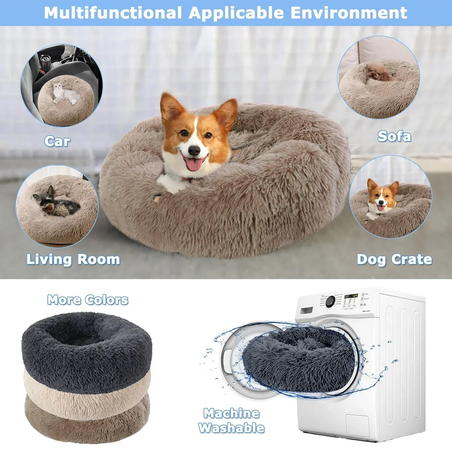 DOG plush bed