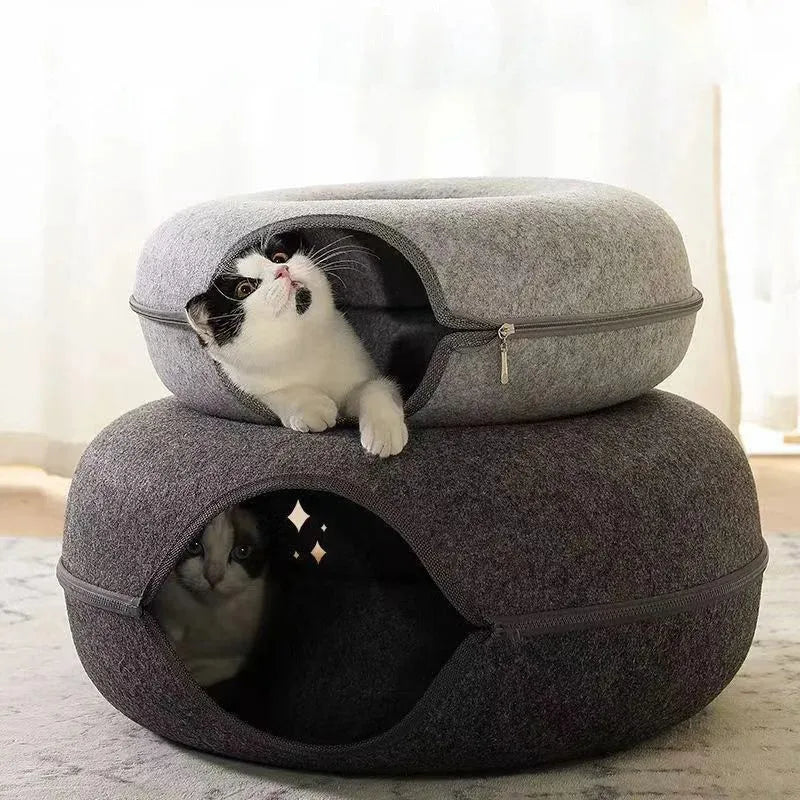 Cat Plush Tunnel Houses