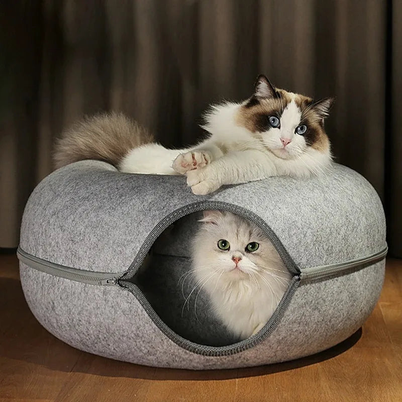 Cat Plush Tunnel Houses